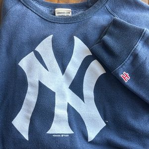 New York yankee homage xl  crewneck sweatshirt